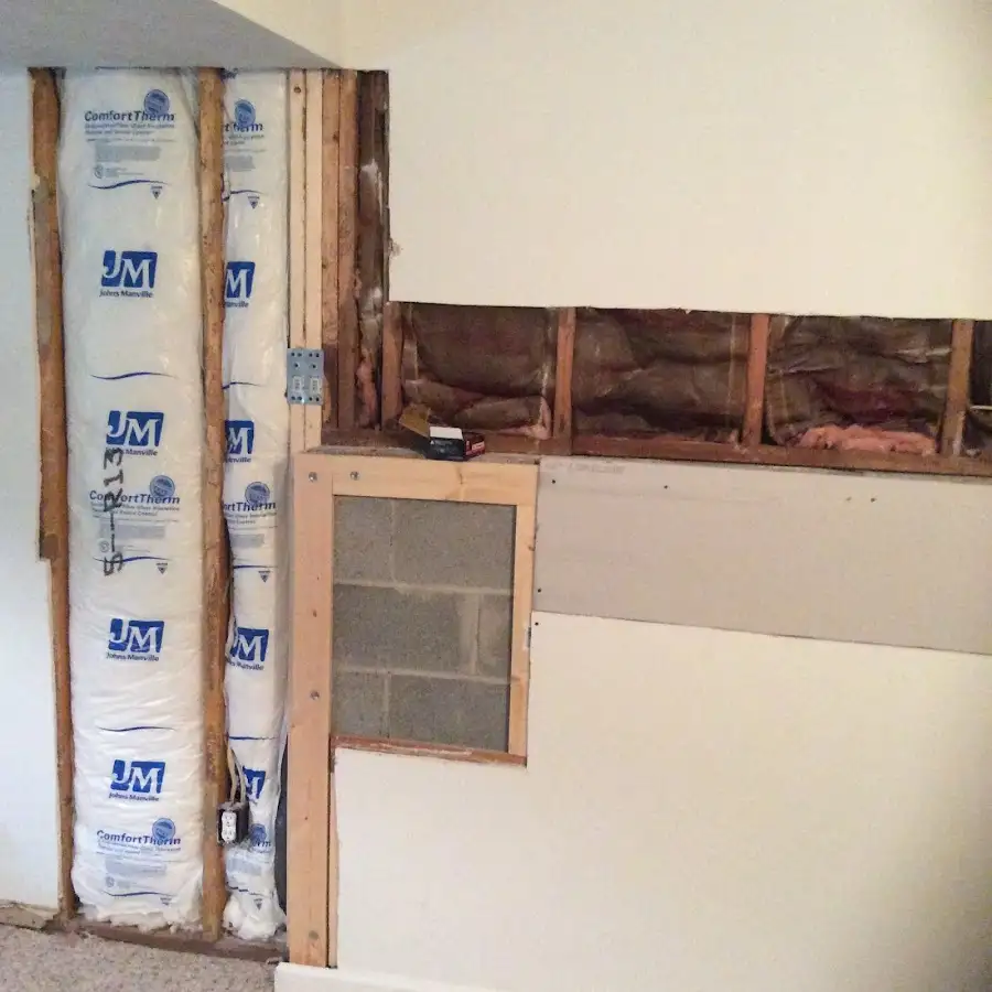 Wall insulation replacement during Odor Removal & Deodorization in La Junta